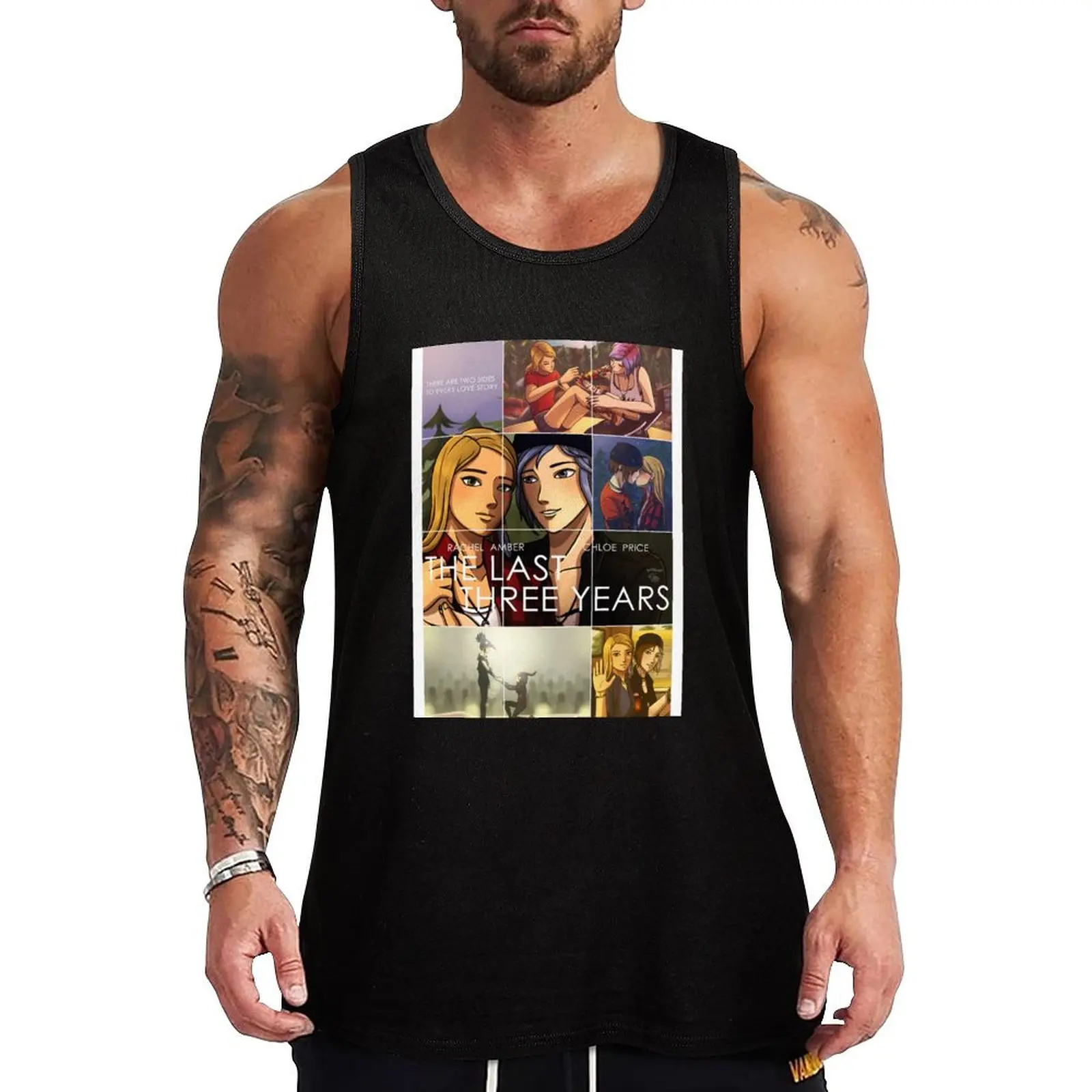 

The Last Three Years Tank Top Men's clothing sports suits Men's gym t-shirt