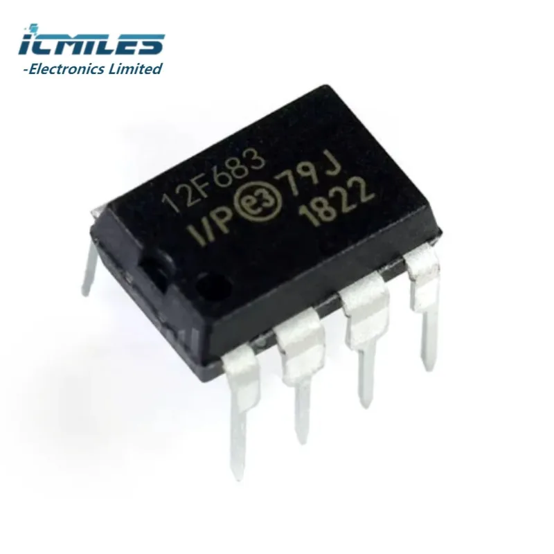 

1/5/10pcs PIC12F683-I/P PIC12F683 IC MCU 8BIT 3.5KB FLASH 8DIP in stock