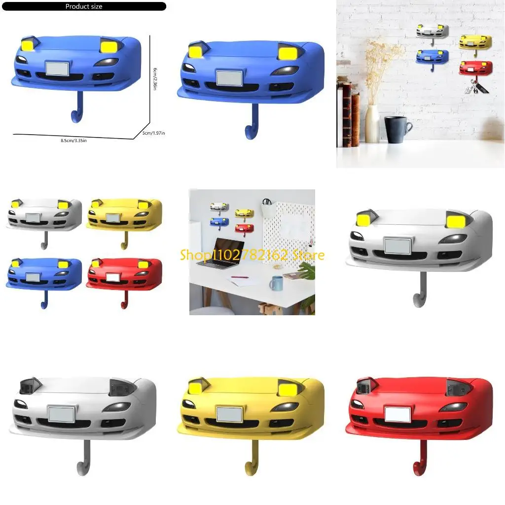 

547B Creative Car Light Keychain Wall Decoration Lamp Holder ABS Keychain for Holidays & Special Occasions