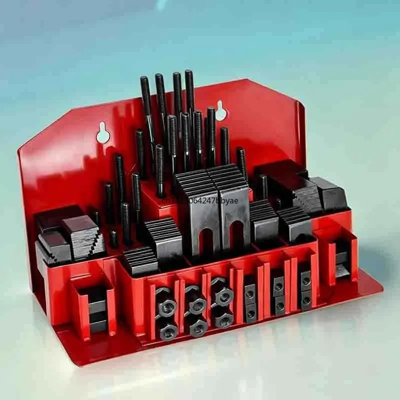 For 58pcs M12 Milling Machine Clamping Kit Universal Fixture Screw Pressure Plate Vice Processing Parts
