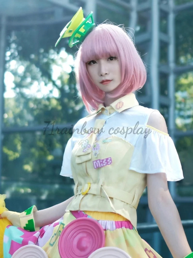 Asuna Karino تأثيري أنيمي كامين رايدر Ex-Aid Asuna كارينو تأثيري حلي امرأة ملابس عيد الميلاد فستان ازياء تأثيري #4