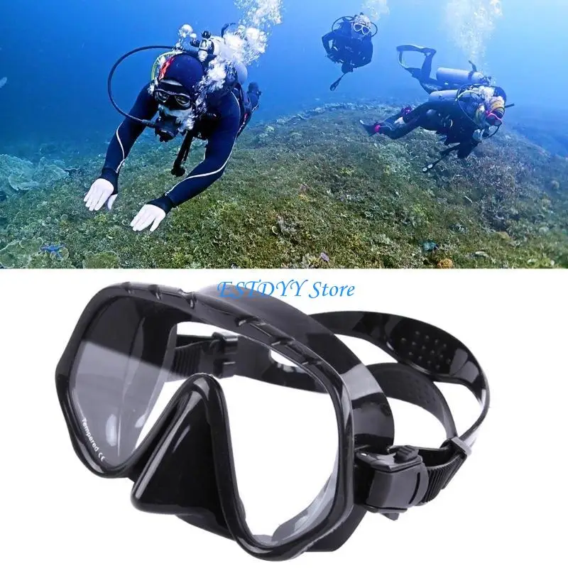 

G6DE Портативная противотуманная маска для подводного плавания, очки для дайвинга для взрослых, плавание, подводное плавание
