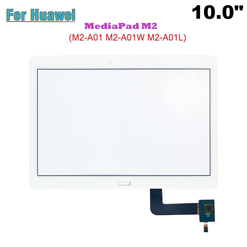 

New For Huawei MediaPad M2 10.0 M2-A01 M2-A01W M2-A01L Touch Screen + OCA LCD Front Glass Panel Replacement