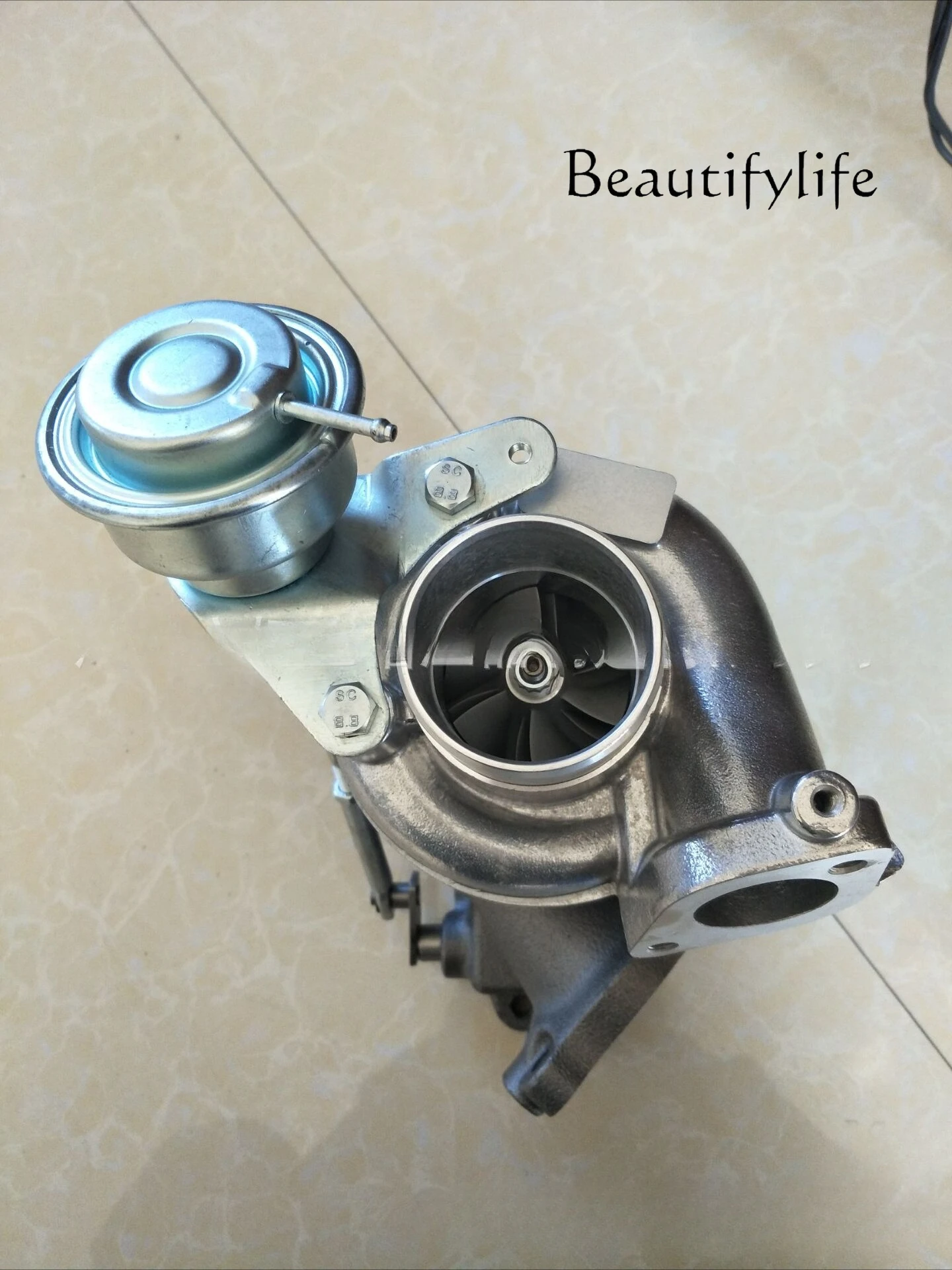 

Suitable for three turbochargers TD05-20G TD05H-20G with pipe fittings, large impeller 16g upgrade