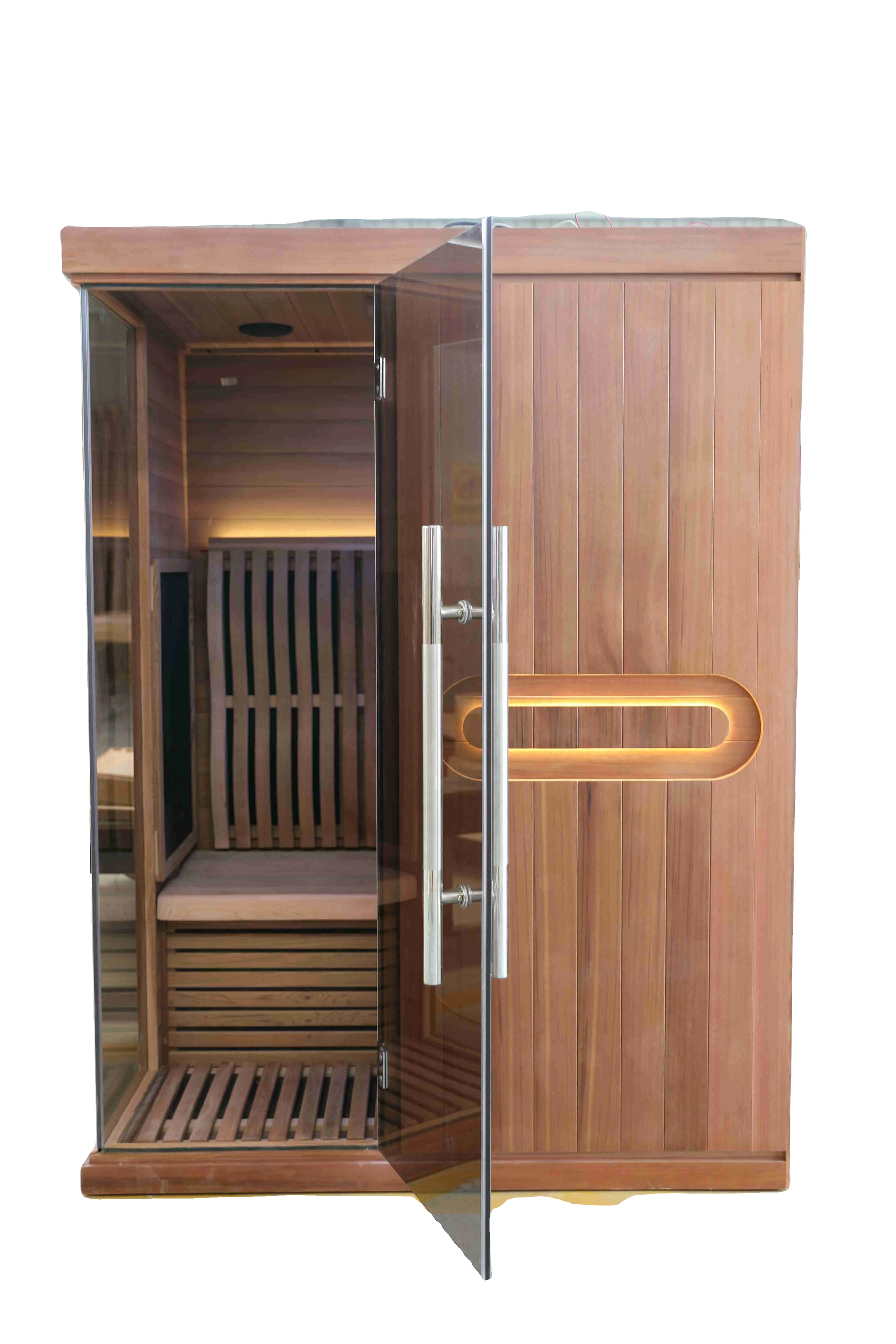Hot Sale Far Infrared Sauna Room With LOW EMF Carbon Heater Saunas