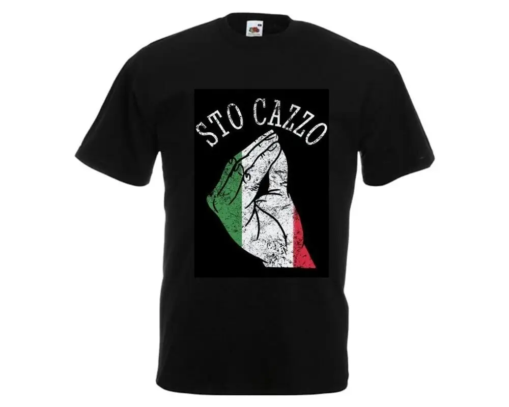 shirt - STO CAZZO - T SHIRT - ITALY  Tees Cotton Luxury brand vintage oversized