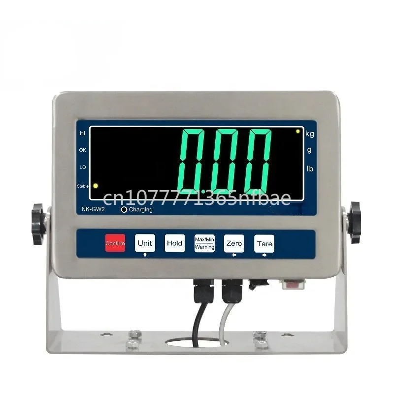 

LED Large Screen Digital for Platform Floor Scale Stainless Steel Weighing Indicator Waterproof