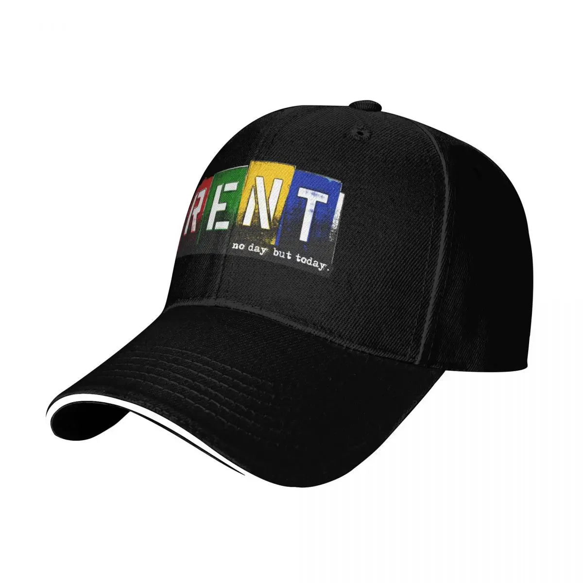 RENT no day but today Baseball Cap Streetwear Hip Hop Trendy Vintage Retro Embroidered Lightweight Packable
