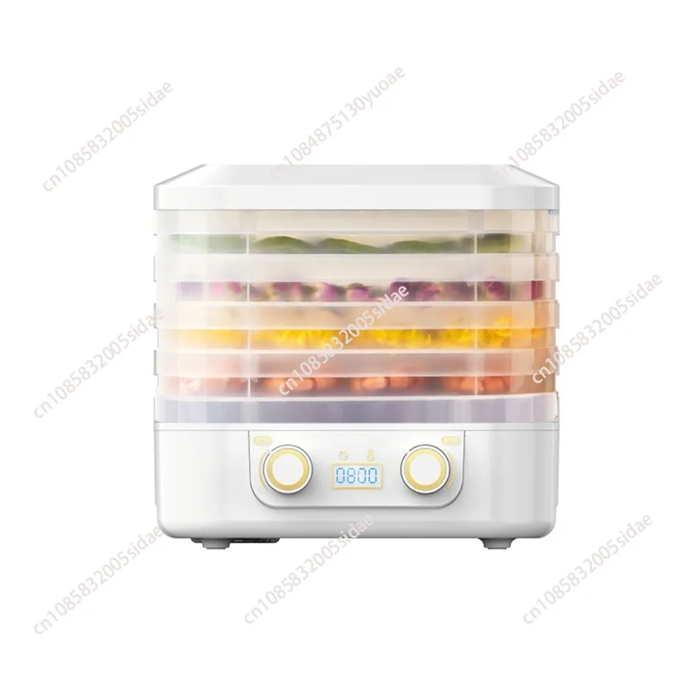 5 Layer Smart Electric Food Dryer 110V 220V Fruit Vegetable Dehydrator Machine for Dry Beef Jerky Meat Fish Tea 식품건조기 음식짤순 건조기시트