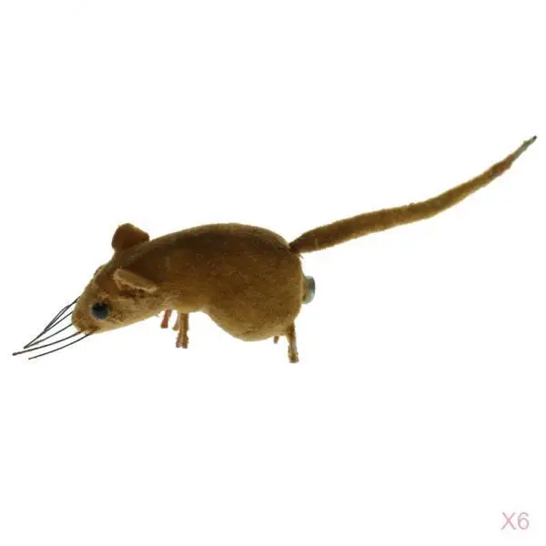 Handmade Clay Mouse Lifelike Animal Figurine Pot Hanger Wall Hanger Lawn Statue Outdoor Garden Decor for Home and Balcony