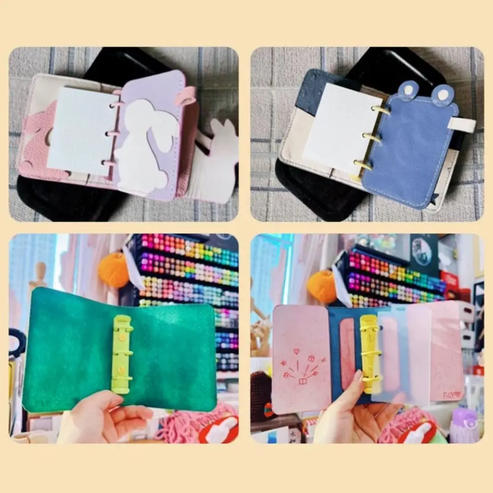 Clip per raccoglitore ad anelli a spirale in metallo staccabile Clip per raccoglitore di carta A8 fai da te di alta qualità Album Diario Anello a fogli mobili Notebook Planner