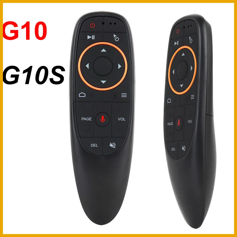 G10S/g10 Air Mouse Voice Remote Control 2.4G Wireless Gyroscope for H96 MAX X88 PRO HK1 Q5 Android TV Box X96 DQ03 H98 mini tv s
