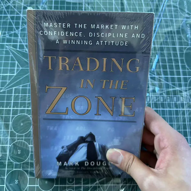 Inglês Trading in the Zone Paperback Book, O Mercado com Confiança, Disciplina, Uma Atitude Vencedora