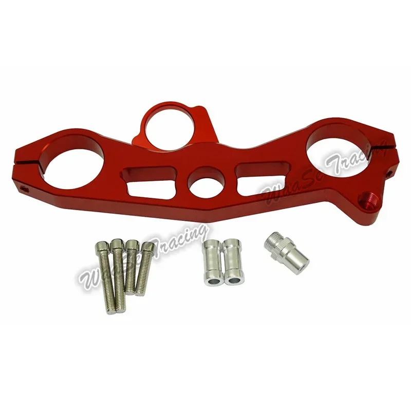 waase For Kawasaki Ninja ZX-6R ZX6R 2009 2010 2011 2012 Motorcycle Front Fork Lowering Triple Tree Upper Top Clamp Yoke