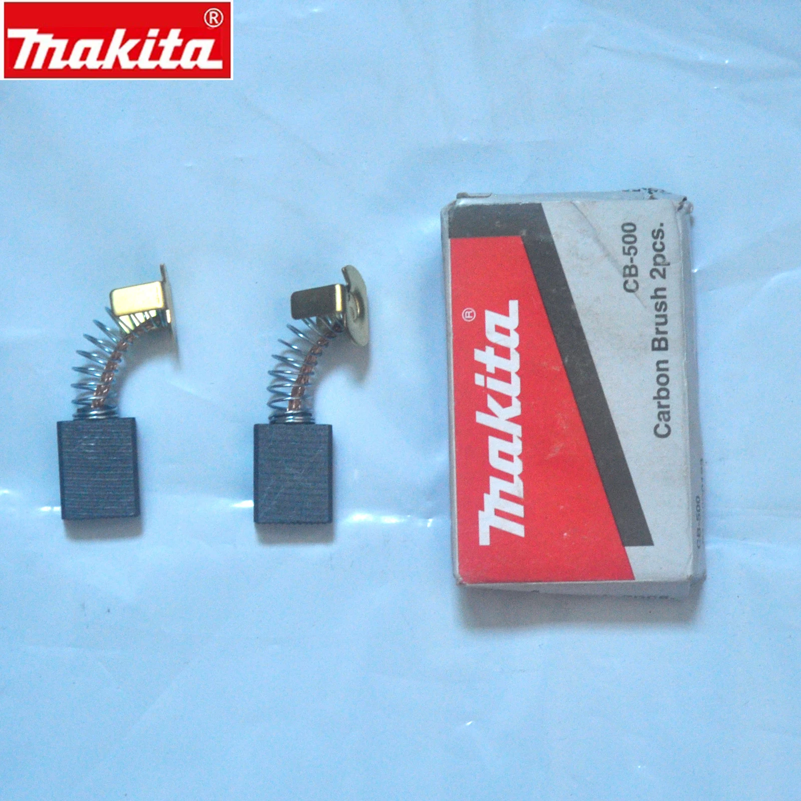 Piezas de CB-500 de cepillo de carbón Makita, accesorios JM23000123 Brunsh para sierra de banco Makita MLT100, máquina cortadora de aluminio LS1018L