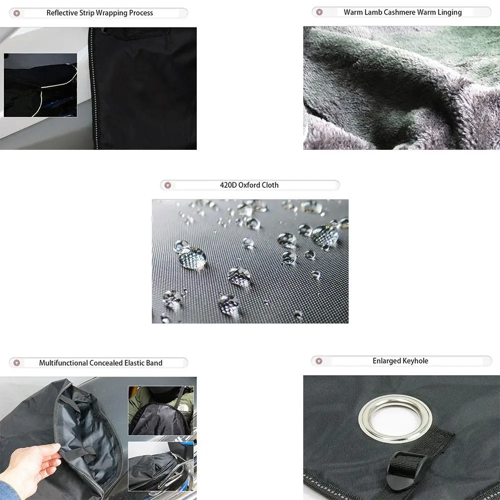 Universal Leg Cover Scooters Motocycle Rain Wind Cold Moisture Weather Windproof Winter Quilt For Honda Peugeot YAMAHA Parts