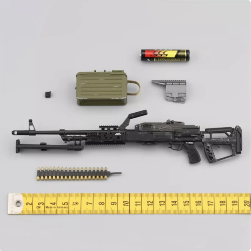 

1:6 Scale Soldier 26060R-B Special Forces PKM Machine Gun Submachine Gun Weapon Model Collection Gift Toys Decorated Souvenirs