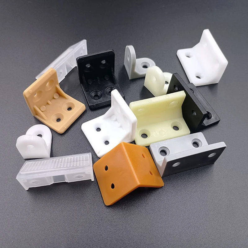 

Cabinet Partition Bracket Right Angle Plastic Corner Code Hardware Furniture Accessories Thickened L-shaped Cabinet Fixed