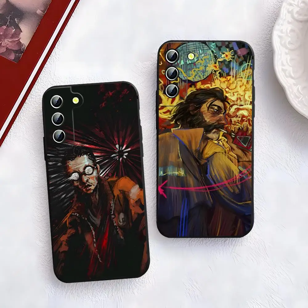 Чехол для телефона Game Disco E-Elysium для Samsung Galaxy A21 Plus S22 A53 A24 A34 A54 A52 M54 Note 10 20 Ulitra FE Back Cover