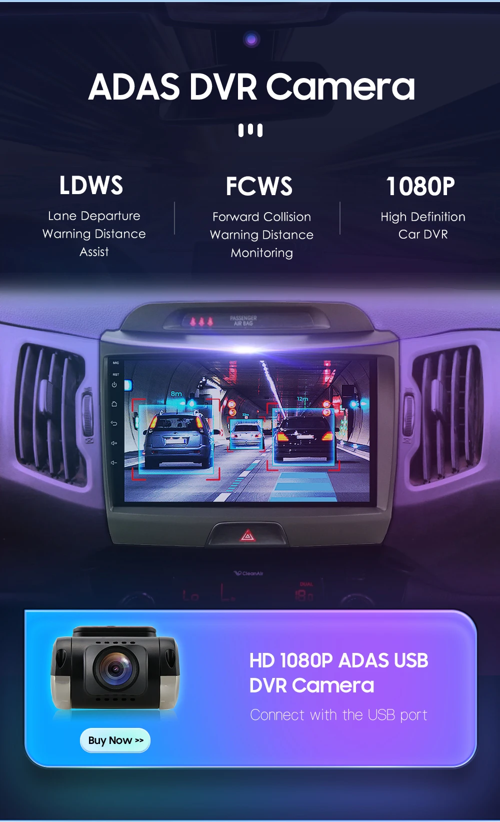 Hizpo 2 Din Android Auto Radio For KIA Sportage 3 2010-2016 2015 Carplay 4G Car Multimedia GPS 2din Autoradio WIFI RDS DSP 4G BT