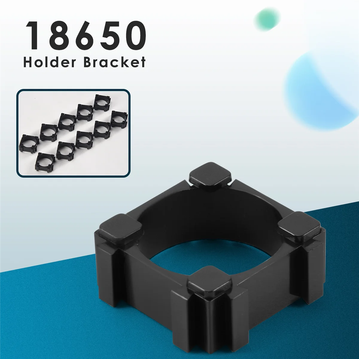 100 قطعة 18650 خلية ليثيوم بطارية أسطوانية حامل قوس لتقوم بها بنفسك بطارية Pack-PZZW