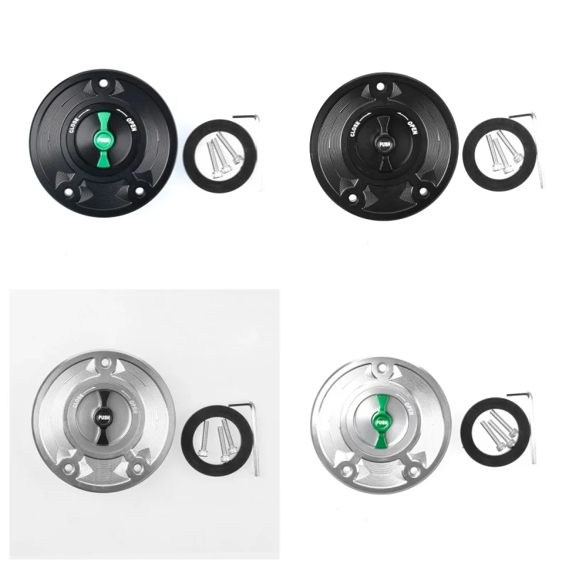 Keyless Motorcycle Fuel Gas Tank cap Cover For Kawasaki Ninja ZX-6R 636 ZX636R 2009-2018 2012 2013 2014 2015 2016 ZX6R ZX 6R