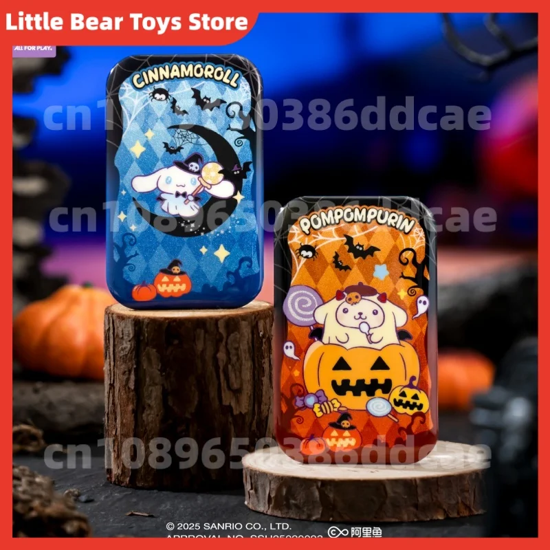 [حقيقي] متوفر في المخزون Wdwx Sr Family Little Ghost Party Series صندوق أعمى صفيح شارة محيط ألعاب عصرية مجموعة هدايا