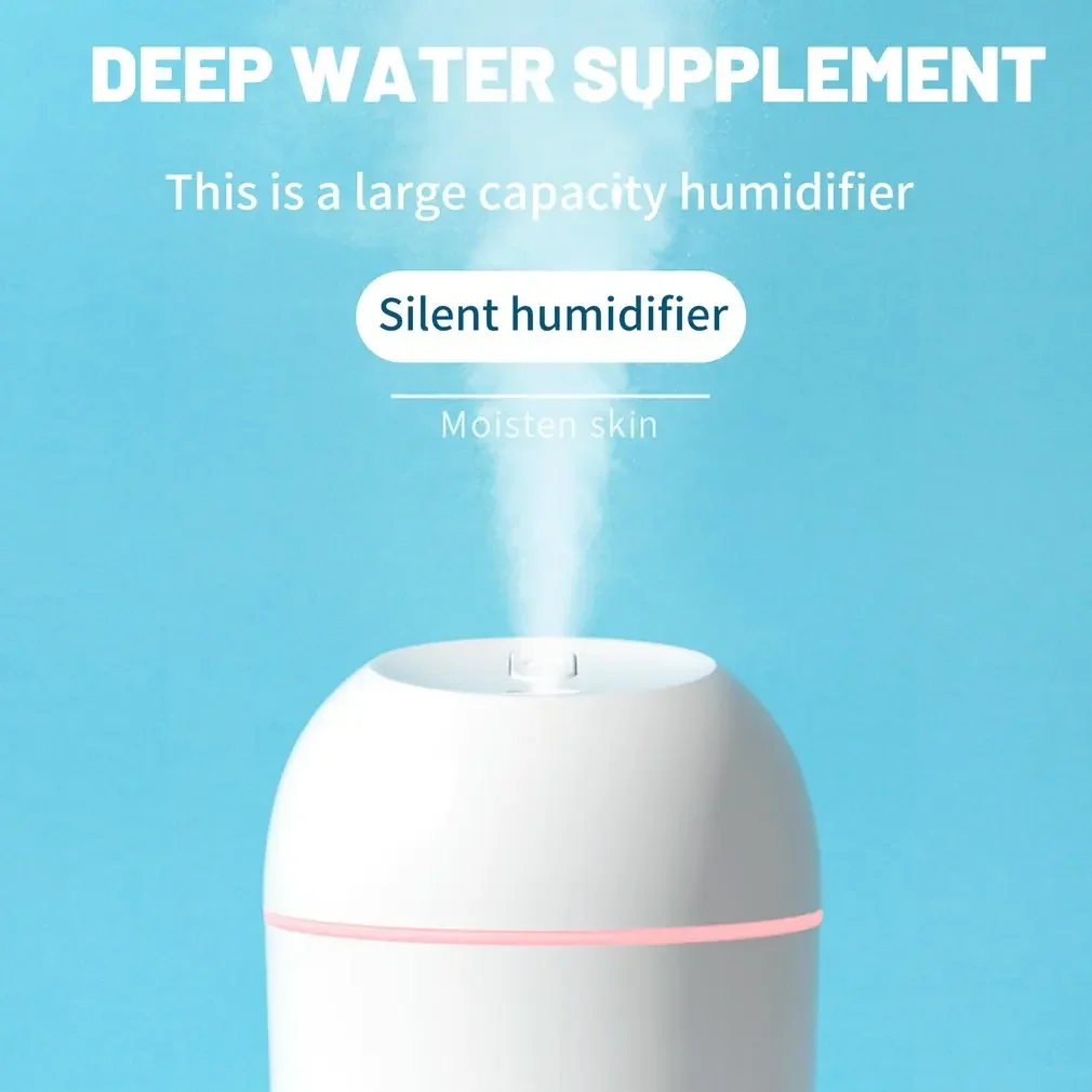 USB Silent Humidifier Soft Night Light Aroma Diffuser for Home and Office