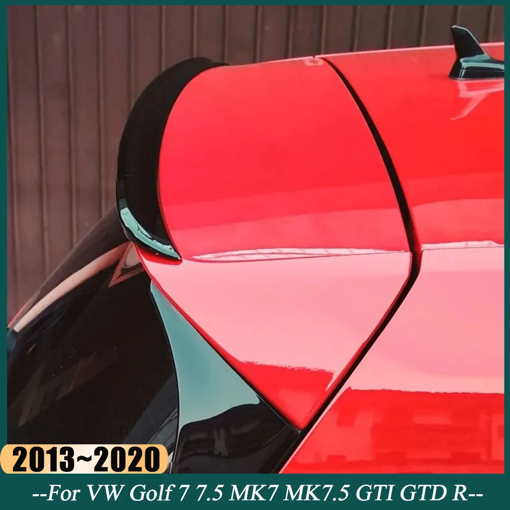 

Спойлер на заднюю крышку TCR для Volkswagen VW Golf 7 7.5 MK7 MK7.5 GTI GTD R 2013-2020, ABS, черный, для хэтчбеков