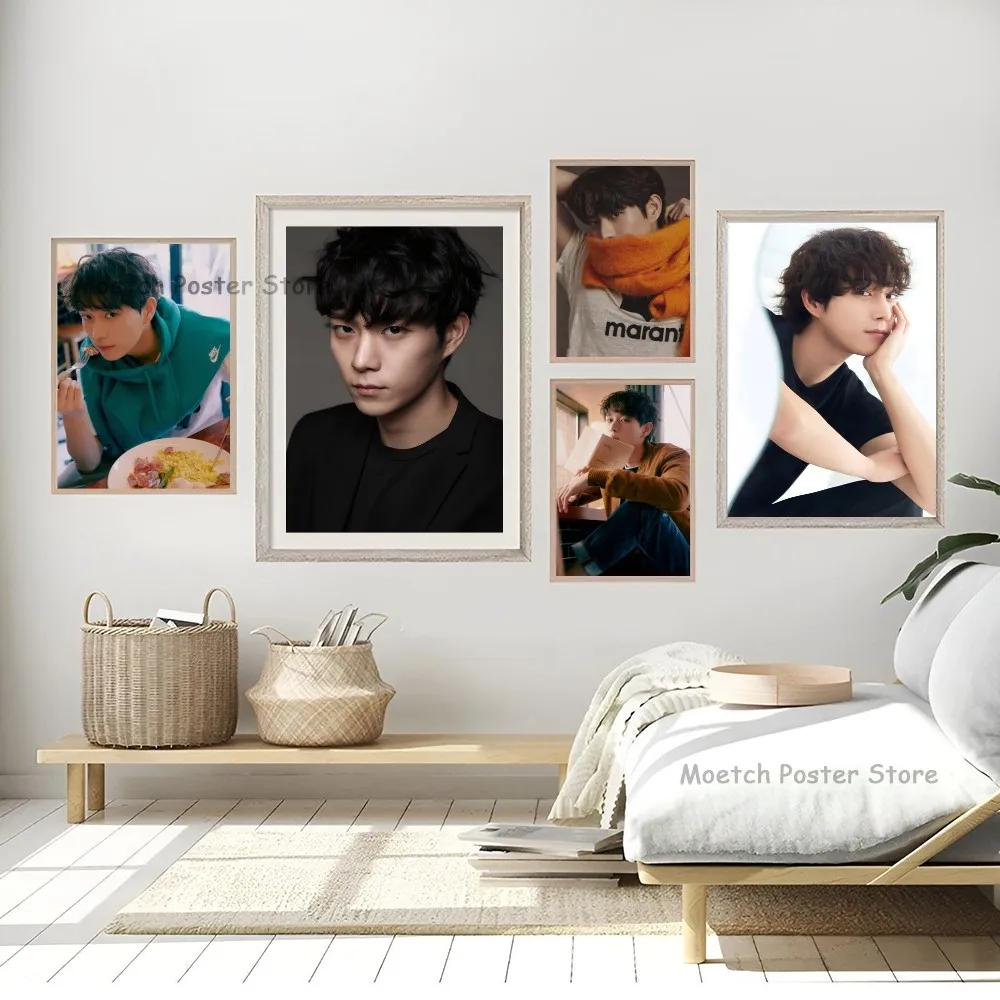 Korean Actor Kim Young Dae Poster Wall Sticker Decoration Living Room Bedroom Study Entrance Mural Art Home Hanging Painting