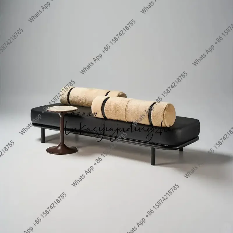 

N64 Nordic Creative Bedroom Side Stool Light Luxury Home Shoe Change Stool Cloakroom Living Room Fashion Sofa Bench
