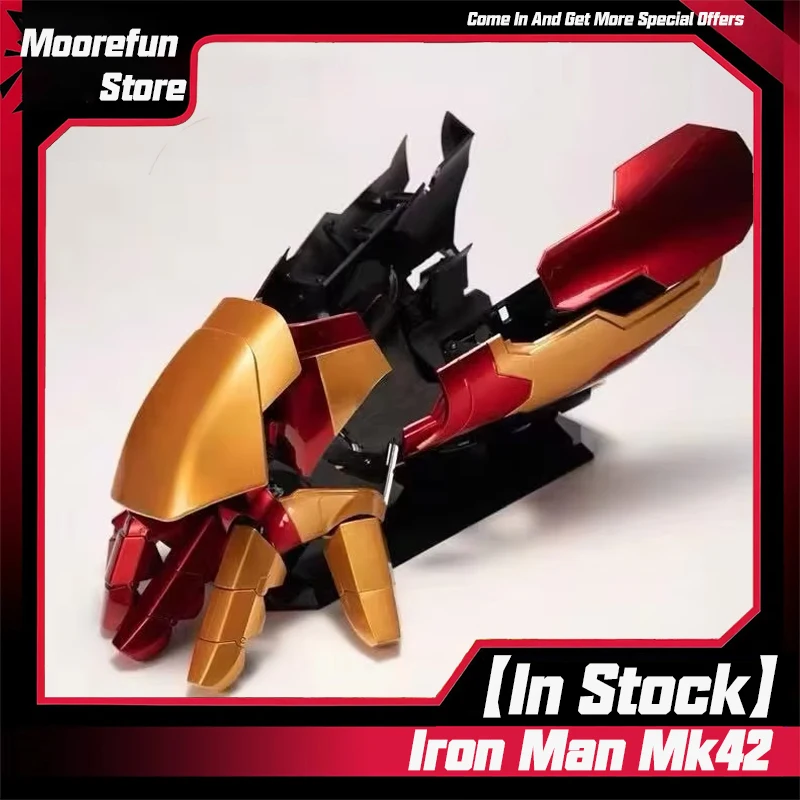 

Stock Iron Man Mk42 Wearable Arm Toy - Right Hand Remote Control&Voice Control Cosplay Model Customizable Animated Derivatives