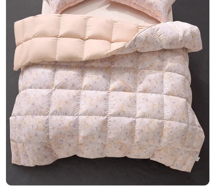 

White goose down quilt core Spring and Autumn quilt Antibacterial household thickened warm