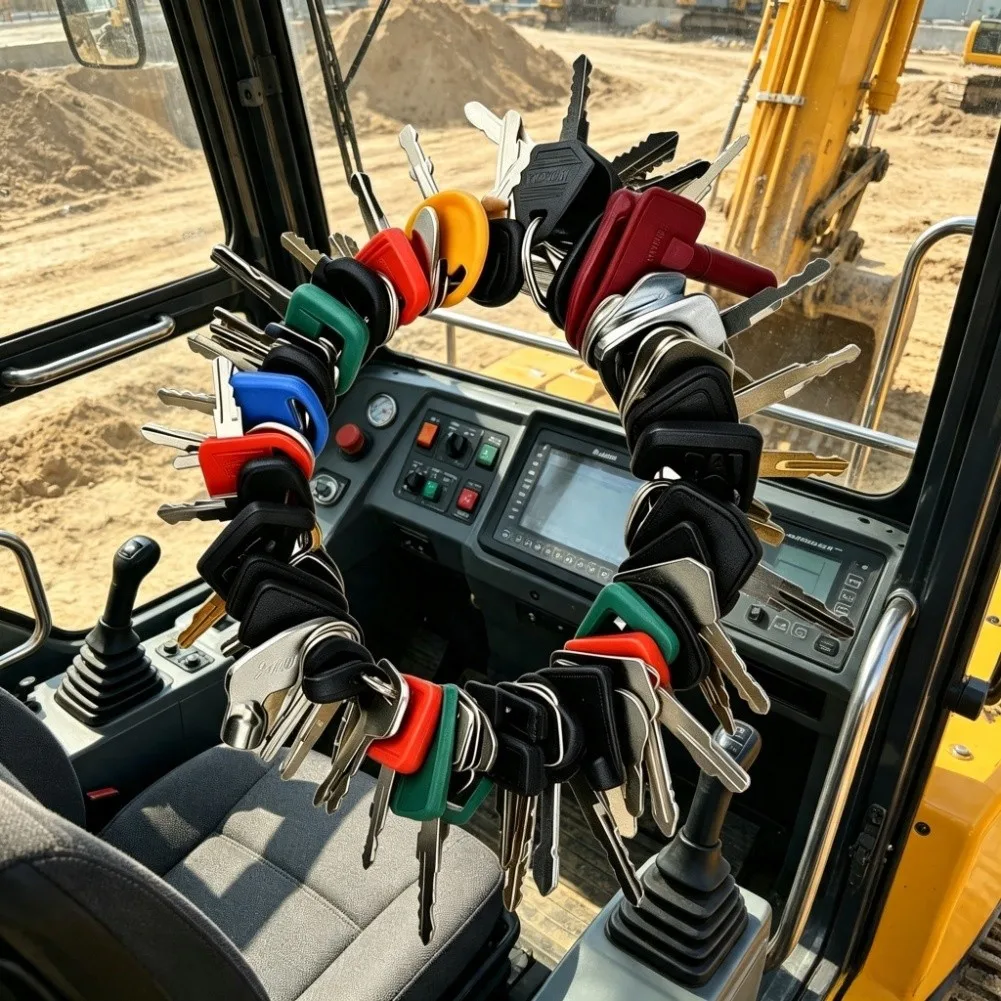 Agricultural Machinery Keys Equipment Key Kit Long-term Durability Wide Brand Support 70 Keys For Heavy Machinery
