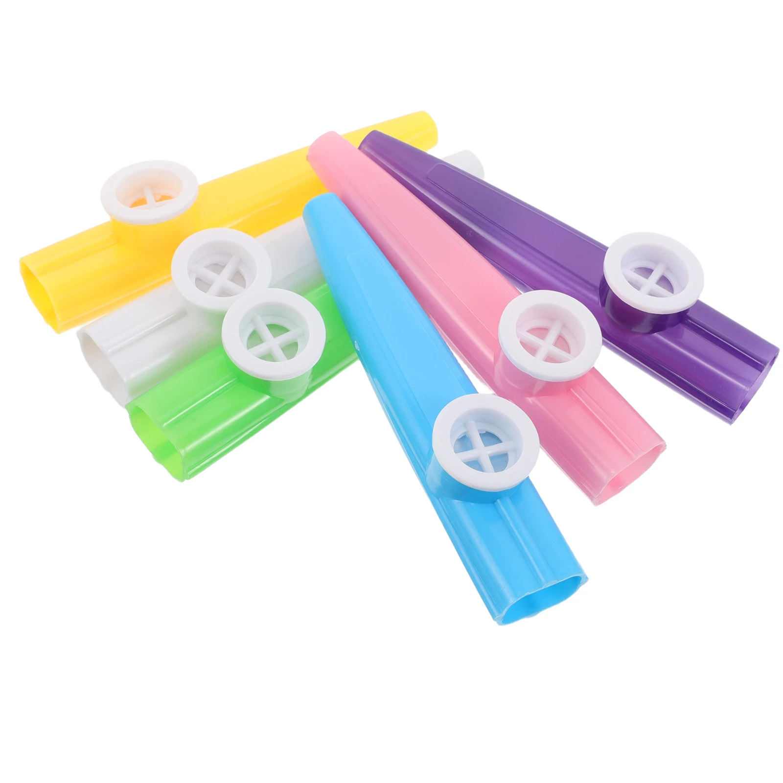 

6Pcs Kids Plastic Kazoo - Children's Musical Instrument for Toddlers Beginner Flute Preschool Learning Activity Portable Sound