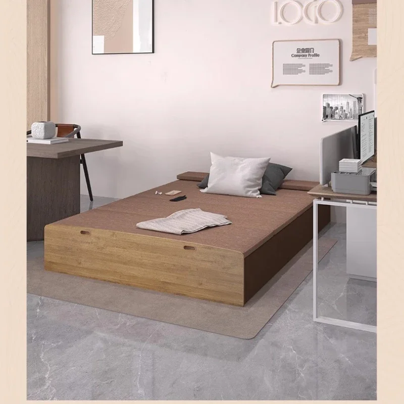 

Скрытая современная выдвижная простая домашняя кровать, офисная капсула для сна, складная Letto Matrimoniale, многофункциональная деревянная мебель