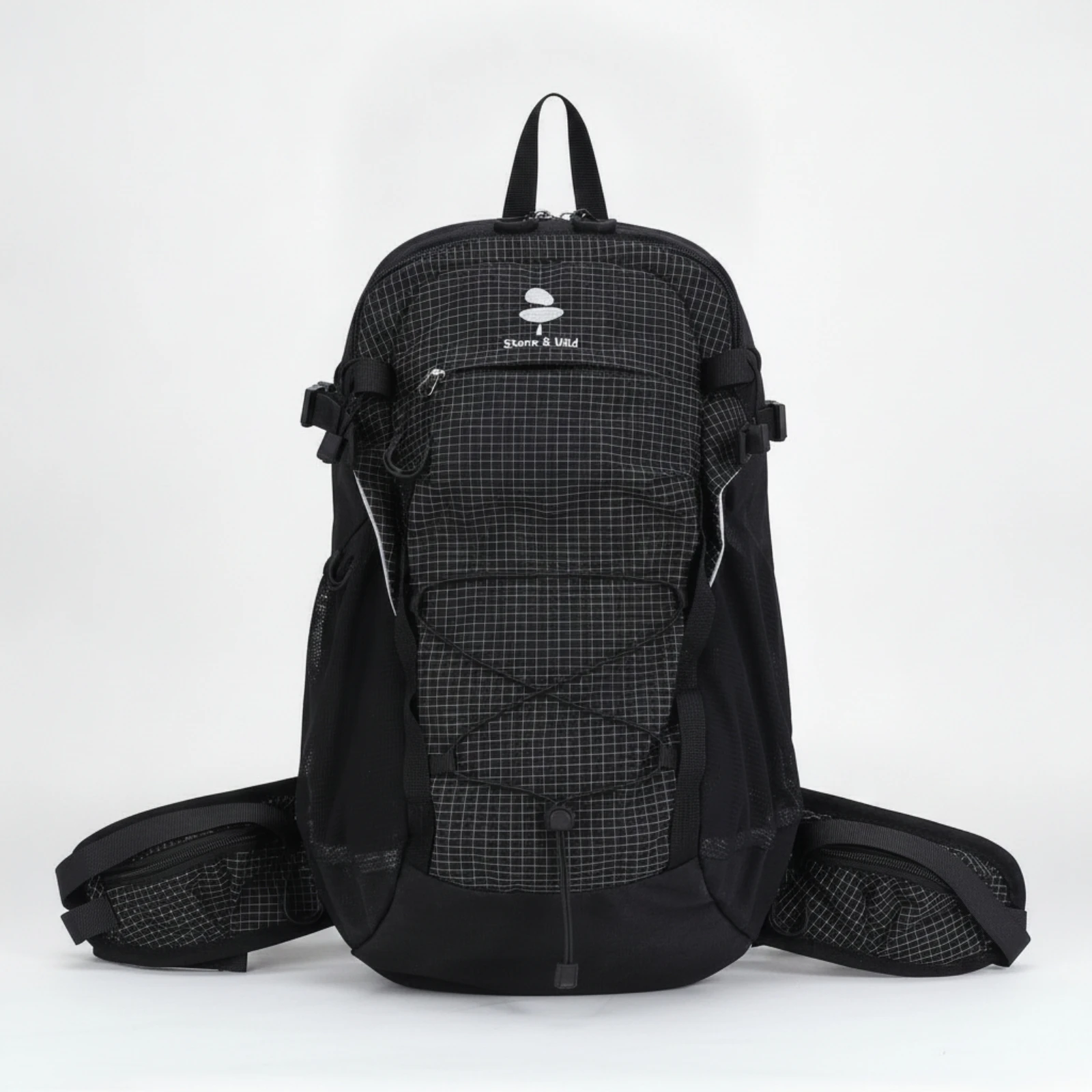 Hiking Backpack Lightweight Outdoor Backpack with Waist Belt Hiking Pack with Compression Straps Adjustable Bag Compact view 3