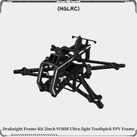 HGLRC Draknight 2inch 91mm Ultra-light Toothpick FPV Frame Compatible 2inch Propeller for FPV Freestyle Drone Part