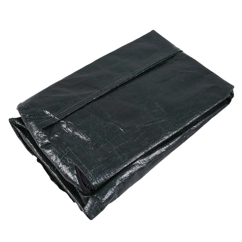 Organic Waste Kitchen Garden Yard Compost Bag, Ambiental PE Plantador de pano, Eliminação Compost, Novo, 2X