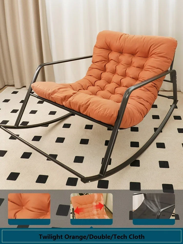 Factory's new  lazy sofa lounge chair balcony leisure rocking chair lunch break sleeping for two people