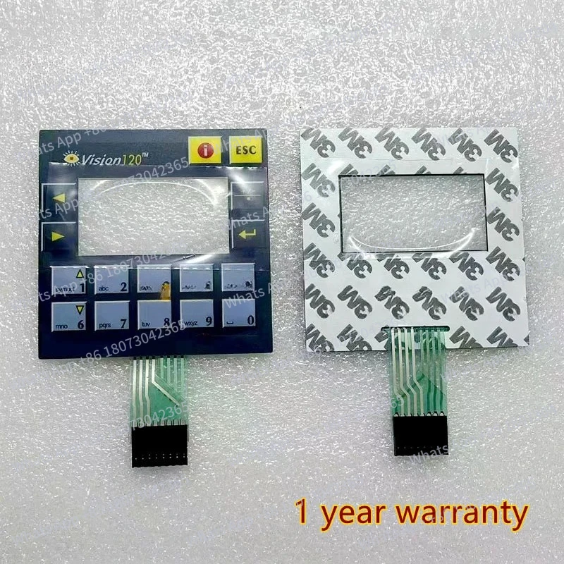 

Vision120 Vision 120 Vision 120 V120-22-T2C V120-22-T40 V120-22-R6C V120-22-UN2T40 Мембранная кнопка клавиатуры Пленка для клавиатуры