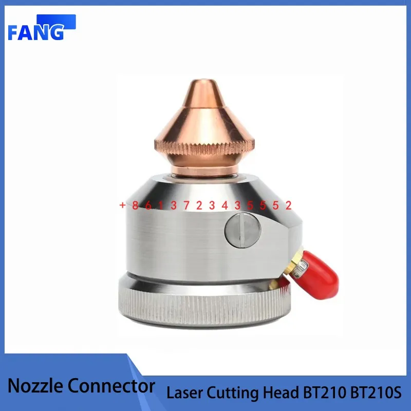 

CNC Raytools Fiber Laser Cutting Head BT210 BT210S Nozzle Connector Nozzle Holder Part for Fiber Metal Cutting Machine