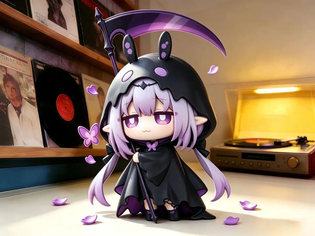 Honkai：Star Rail Castorice Pvc Q version Figures Anime Gift Collection Series Model Car-mounted scene decoration Christmas Gift view 3