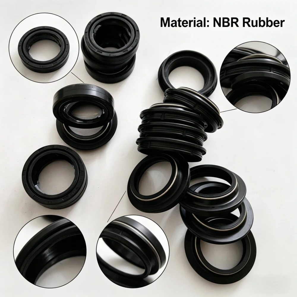 

2/4/8pc 43x54 Front Fork Dust Oil Seal For Kawasaki ZR1000 H2SE Ninja ZX10R ZX10RR KLZ1000 Versys 1000 VN800 VN1600 VN1500 06-22