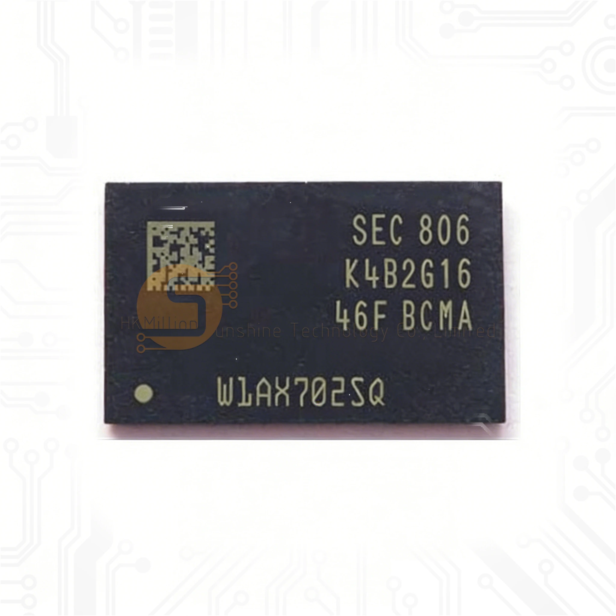2pcs K4B2G1646F-BCMA BGA96 DDR3 2GB 128x16 FLASH Memory Chip Brand New and Original