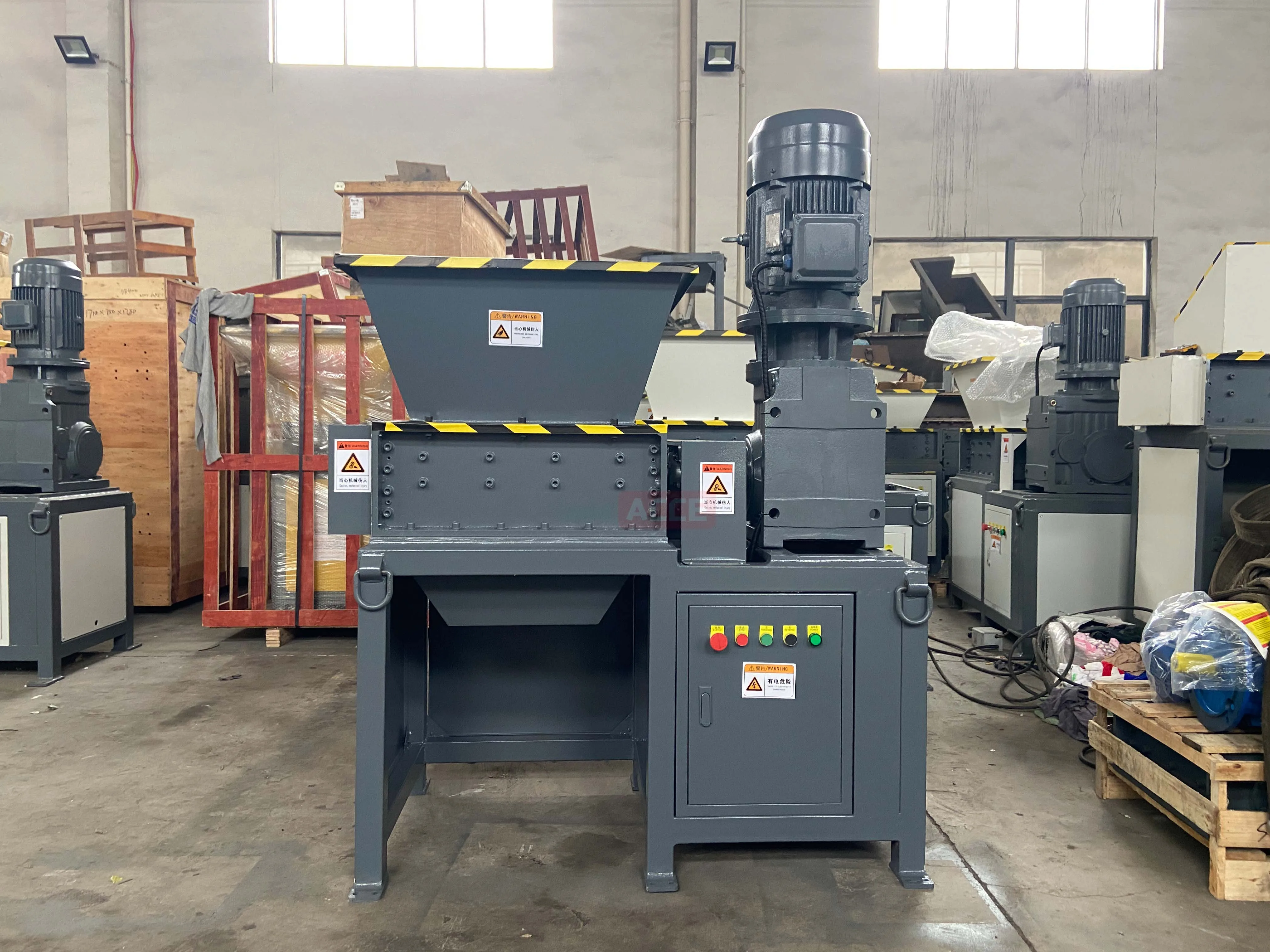 Small Metal Shredder Machine Copper Wire Shredder Machine Scrap Metal Shredders