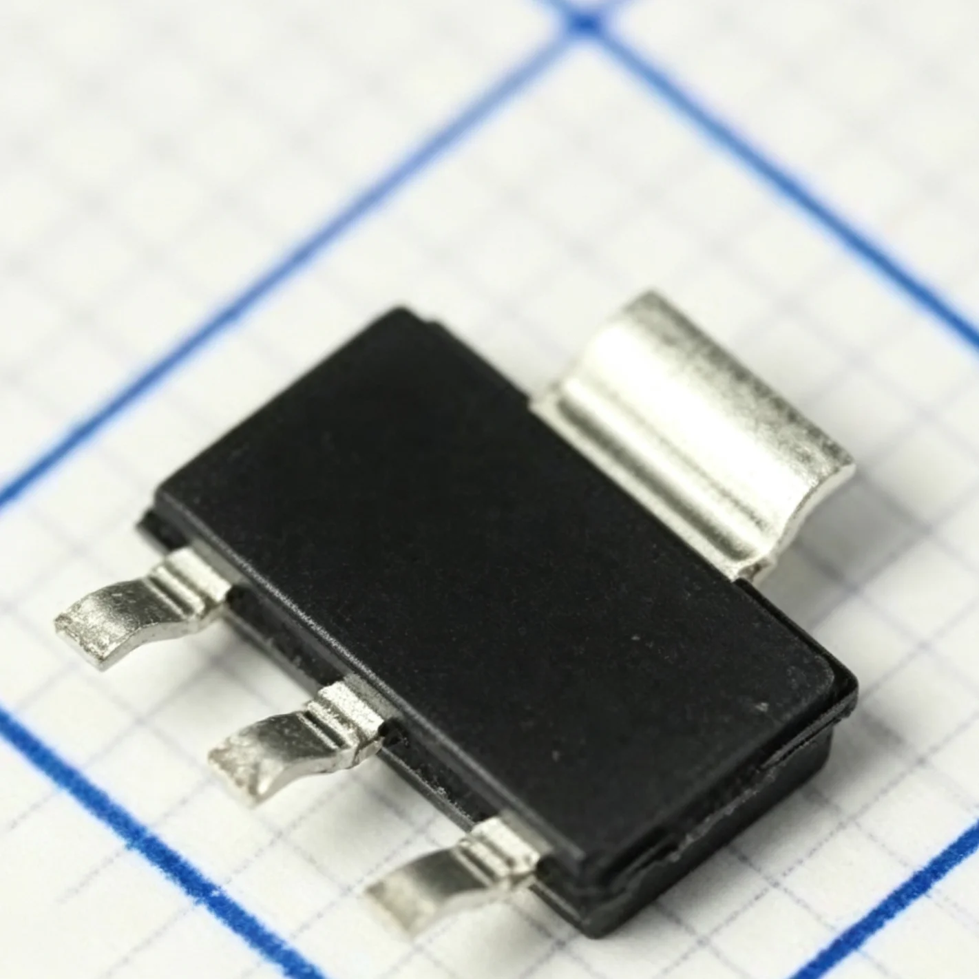 10PCS BSP52T1G Marking AS3 80V 1A SOT-223 800mW 2000@10V,500mA 0.8W NEW Original NPN Small-Signal Darlington Transistor BSP52T1G