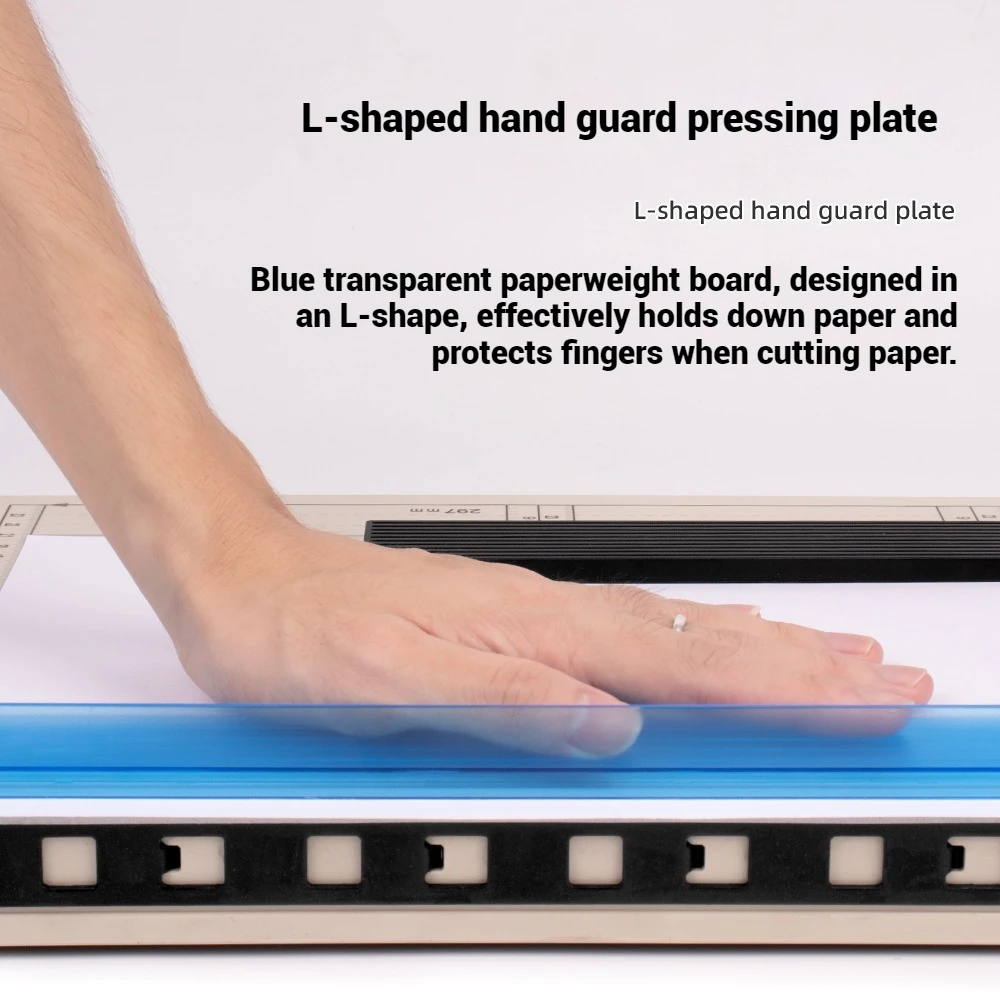 A4 Manual Detachable Paper Cutter Office Supplies A5 Multi-Functional Cutting Machine Photo Trimming Tool with Stripping Press