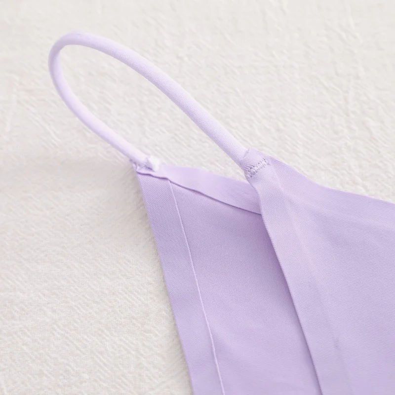 4PCS/Set Seamless Thin Strap Thong Underwear Women Low Rise Briefs Ice Silk Comfortable Panties Multi Color No Trace Lingerie