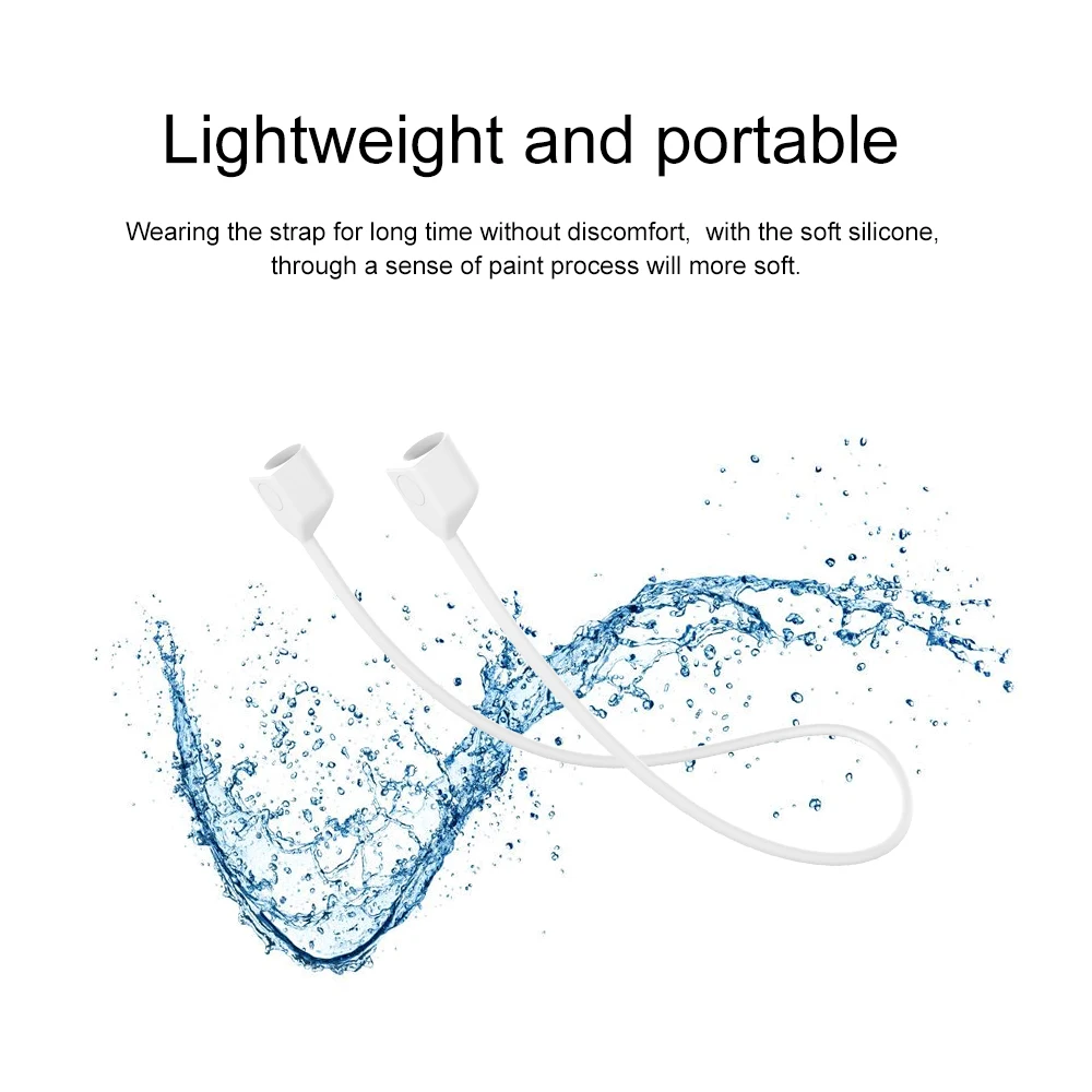 Weiche Silikon-Anti-Verlust-Magnetseil-Ohrhörer für Apple Airpods 2 1 3 Air Pods Pro Bluetooth Wireless Headphone Earbuds Strap – Detail 2